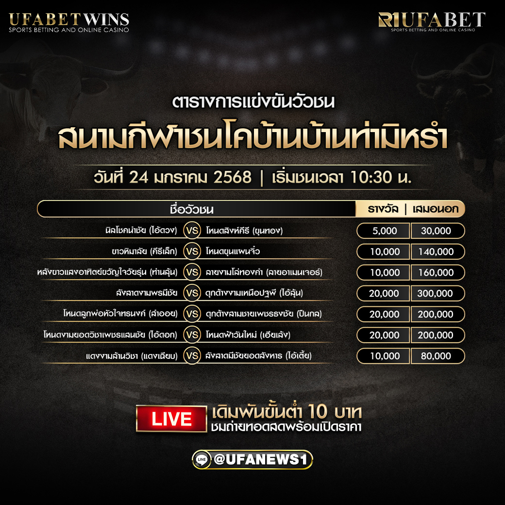 ข่าวสารวัวชน, ดูวัวชน, ดูวัวชนออนไลน์, ตารางการแข่งขันวัวชน, ถ่ายทอดสดวัวชน, ทีเด็ดวัวชน, วัวชน, วัวชนถ่ายทอดสด, วัวชนวันนี้, วัวชนสด, วัวชนแดนใต้, สนามกีฬาชนโคทุ่งสงชิตี้, สนามกีฬาชนโคบ้านควนธานี, สนามกีฬาชนโคบ้านหยีใน, สนามกีฬาชนโคสิงหนคร, สนามชนโคบ้านเสาธงสเตเดี้ยม, สนามชนโคพระแสงคอมเพล็กซ์, โปรแกรมวัวชน, โปรแกรมวัวชนวันนี้