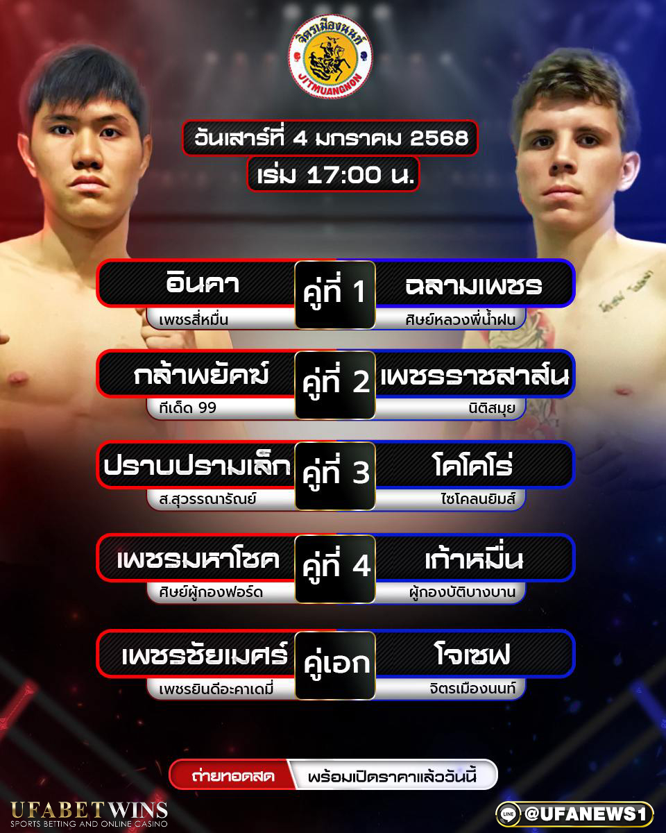 มวยวันนี้ ศึกมวยไทยเกียรติเพชรSKS 4/1/68