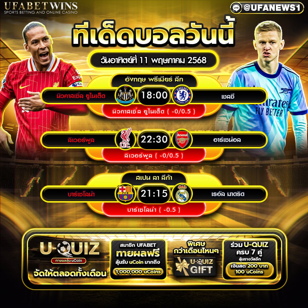 ทีเด็ดบอล วิเคราะห์บอล วันที่ 10 พฤษภาคม 2568