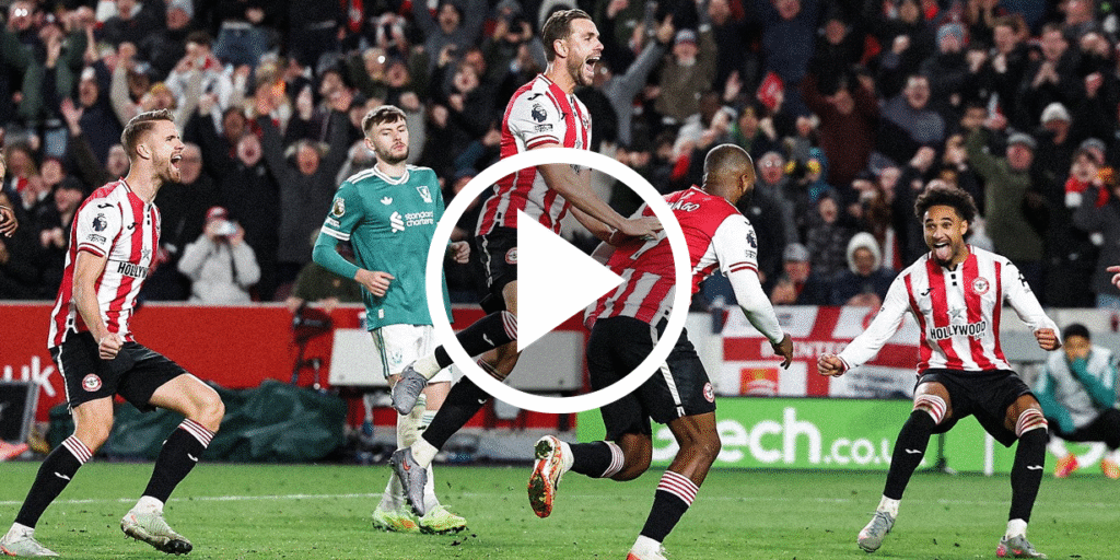 ไฮไลท์ฟุตบอล เบรนท์ฟอร์ด VS ลิเวอร์พูล 25/10/2568