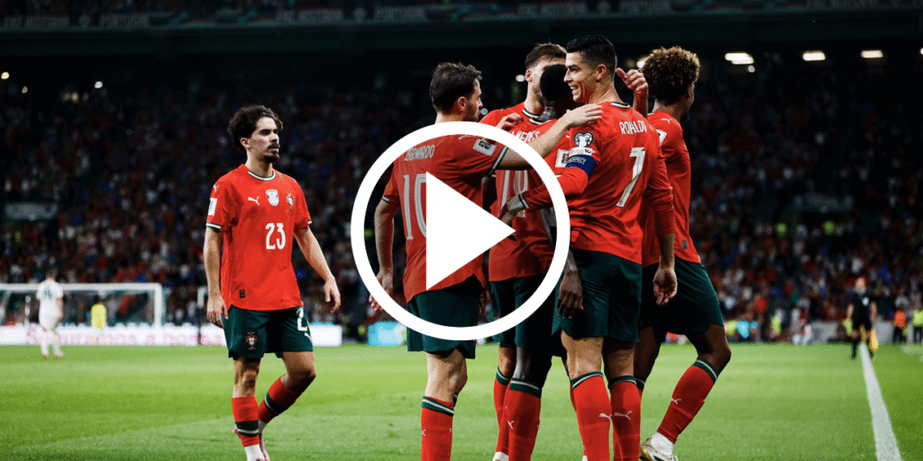 ไฮไลท์ฟุตบอล โปรตุเกส VS ฮังการี 14/10/2568 — 2026 World Cup Qualifiers