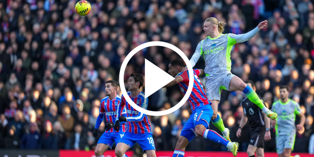 ไฮไลท์ฟุตบอล พรีเมียร์ลีก อังกฤษ คริสตัล พาเลซ 0-3 แมนเชสเตอร์ ซิตี้ : พาเลซยิงเยอะกว่าแต่ซิตี้คมกว่า