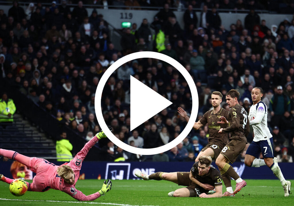 ไฮไลท์ฟุตบอล ท็อตแน่ม ฮ็อตสเปอร์ส พบ เบรนท์ฟอร์ด