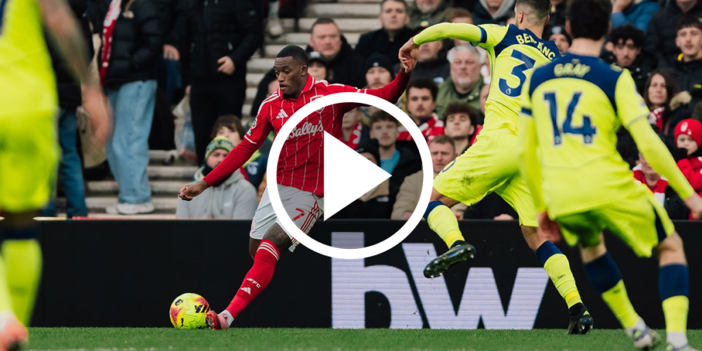 ไฮไลท์ฟุตบอล น็อตติ้งแฮม ฟอเรสต์ 3-0 ท็อตแน่ม ฮ็อตสเปอร์ส : ฟอเรสต์ดุดันตั้งแต่ต้น ซัดสามลูกเก็บคลีนชีต