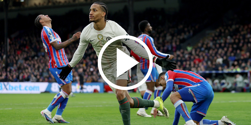 ไฮไลท์ฟุตบอล คริสตัล พาเลซ พบ เชลซี สิงห์บลูส์บุกยิงยับแซงหงส์ขึ้นที่ 4