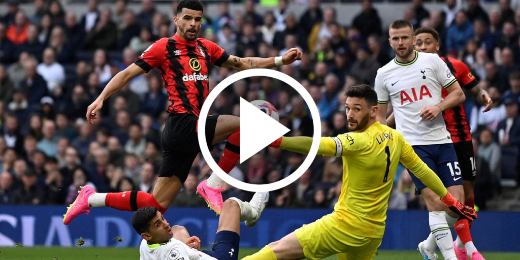 ไฮไลท์ฟุตบอลพรีเมียร์ลีก บอร์นมัธ เอเอฟซี 3-2 ท็อตแน่ม ฮ็อทสเปอร์ เกมเดือด ดราม่าท้ายเกม