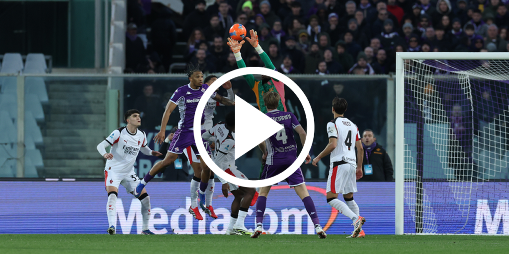 ไฮไลท์ฟุตบอล กัลโช่ เซเรียอา ฟิออเรนติน่า 1-1 เอซี มิลาน เกมกลางเดือด