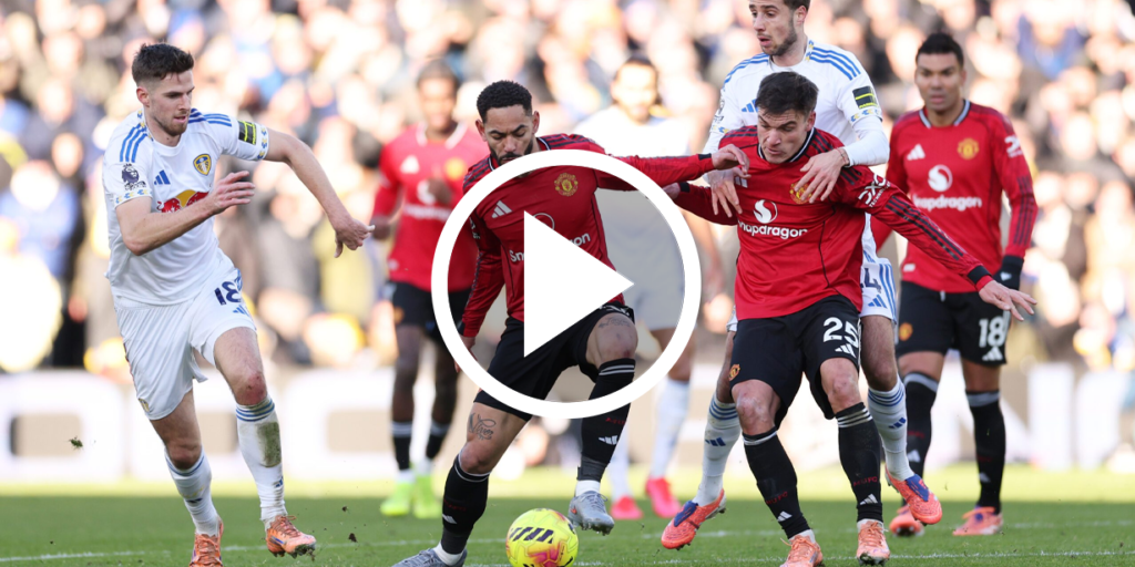 ไฮไลท์บอลพรีเมียร์ลีก อังกฤษ ลีดส์ ยูไนเต็ด 1-1 แมนเชสเตอร์ ยูไนเต็ด |ไม่มีจุดโทษ แต่ท้ายเกมเดือดมาก