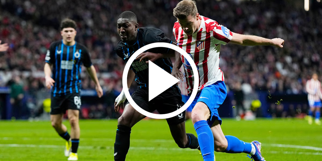 ไฮไลท์บอล แอตเลติโก้ มาดริด 4-1 คลับ บรูซ | ยูฟ่า แชมเปี้ยนส์ลีก รอบเพลย์ออฟ (นัดที่ 2)